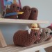 Adorable handmade crochet Awawa wearing a graduation cap, navy cap, or Luffy straw hat, cute hyrax keychain, bag charm, or rear view mirror charm gift