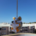 Blue Merle Corgi crochet cute car accessory, rear view mirror charm, keychain, backpack pendant
