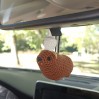 Chef Awawa Crochet Charm – Rear View Mirror Decoration or Keychain | Unique Coworker Gift | Kitchen Lover Gift | Rock Hyrax Fans Gift