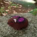 Crochet Awawa-Bat Halloween Hyrax Keychain, Handmade Car Rear-View Mirror Charm, hanging rock hyrax with bat wings