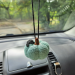 Crochet Halloween pumpkins, cute car charm for rear view mirror 