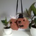 Crochet Hanging Awawa / Hyrax — Wedding Style (Car Mirror, Keychain, Backpack Charm)