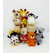 Deer car hanging crochet rear view mirror car charm