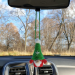Scandinavian winter crochet hanging gnome cute car charm
