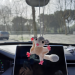 Sugar glider, possum, flying squirrel car charm for rear view mirror or keychain, backpack pendant