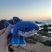 Tralalero Tralala Italian Brainrot Animal crochet plushie, keychain or bag charm