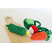 Kitchen play set Crochet vegetables