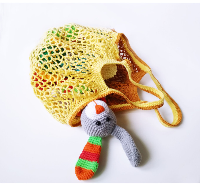 Kitchen play set Crochet vegetables