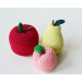 Crochet fruit and veggies