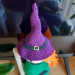Crochet Halloween witch, cute interior doll, fall ornament