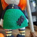 Crochet Halloween witch, cute interior doll, fall ornament