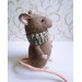 Crochet rat interior doll Pet memorial