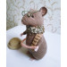 Crochet rat interior doll Pet memorial