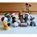 Handcrafted nativity crochet set, little Xmas doll collection