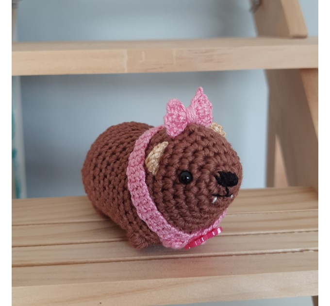 Baby Awawa Plush | Crochet Rock Hyrax | It’s a Girl / Boy Plush | Cute Nursery Plushie | Handmade Shower Gift Baby Awawa Plush | Crochet Rock Hyrax | It’s a Girl / Boy Plush | Cute Nursery Plushie | Handmade Shower Gift