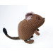 Crochet degu doll Christmas gift idea Pet memorial Loss of pet lover Degu owner gift for girls rodent lovers plush toy Pet sympathy gift