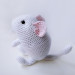 Crochet degu doll Christmas gift idea Pet memorial Loss of pet lover Degu owner gift for girls rodent lovers plush toy Pet sympathy gift