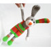 Crochet rabbit bunny doll toy Bunny stuffed animal Plush bunny boy