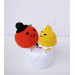 Funny 13th wedding cake topper First anniversary gift for couple Lemon party decor Gifts for parents Cotton anniversary