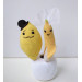 Funny cake topper 4th 13th anniversary gifts for him Wedding yellow decoration Gifts for couples Gift for husband