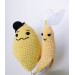 Funny cake topper 4th 13th anniversary gifts for him Wedding yellow decoration Gifts for couples Gift for husband